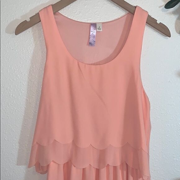 Alya Peach Dress Size: S - Picture 2 of 7